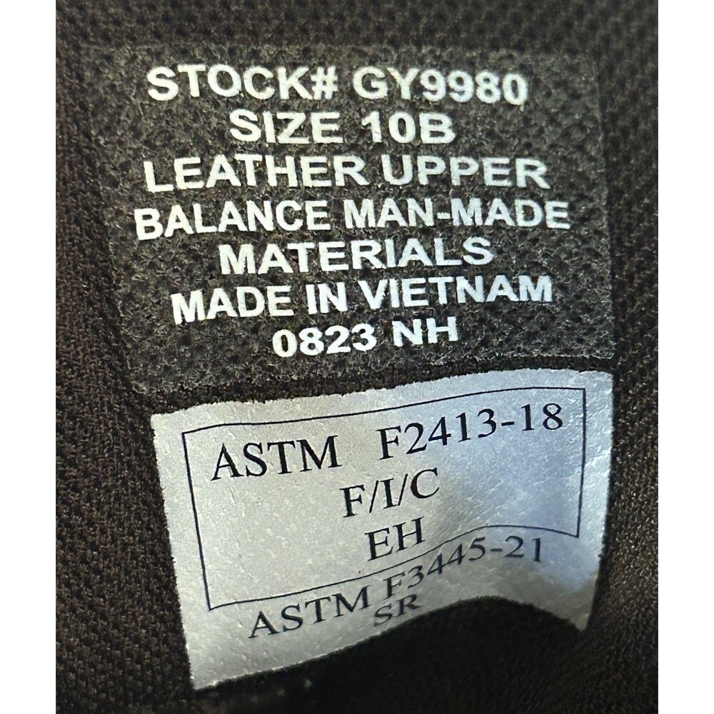 Justin Gypsy Wanette Women's 10B Steel-toe Leather Work Boots Brown Pink Accent - Picture 6 of 7
